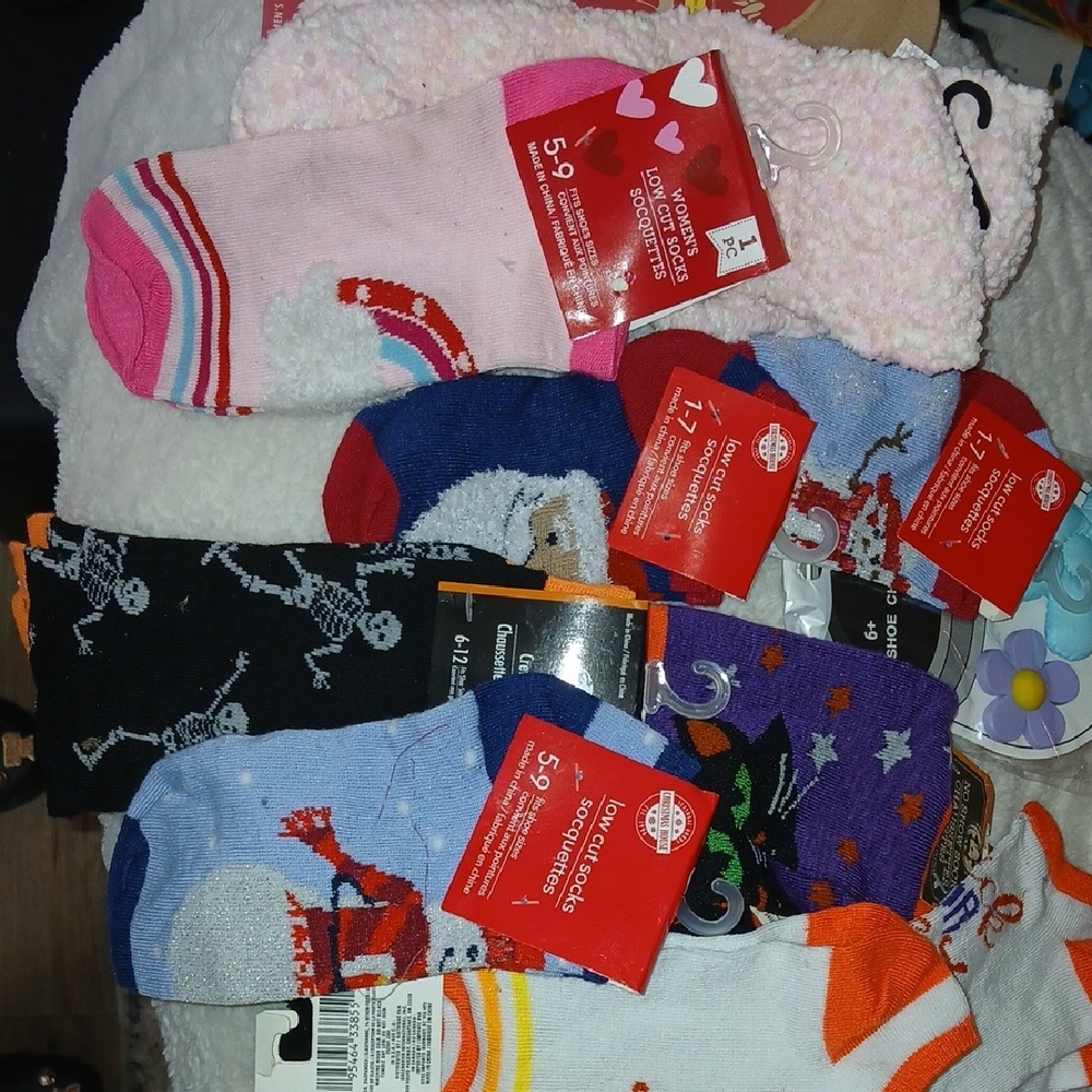 Assorted Colorful Socks Pack